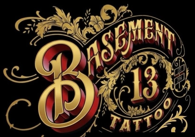 Basement 13 Tattoo, est. 2014